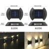 Solar garden light - LED wall lamp - waterproofSolar lighting