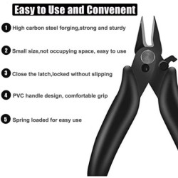Wire cable pliers - side diagonal slicingPliers