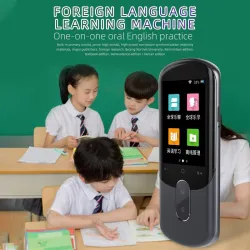 Smart translator - instant voice / photo scanning - touch screen - WiFi - multi-language - greyElectronics