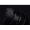 Elegant men's belt - automatic metal buckle - genuine leatherBelts