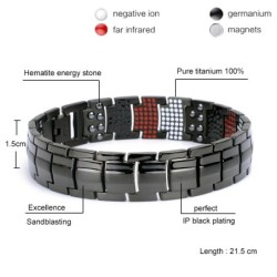 Titanium magnetic braceletBracelets