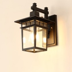 Retro outdoor wall lamp - waterproof - squareWall lights