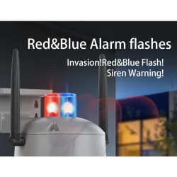 Security CCTV camera - human detection - auto tracking - HD night vision - waterproof - 1080P - 2MP - PTZ - WiFiSecurity cameras