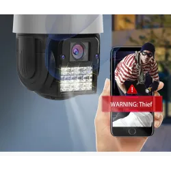 Security CCTV camera - human detection - auto tracking - HD night vision - waterproof - 1080P - 2MP - PTZ - WiFiSecurity cameras