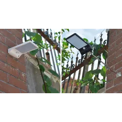 Solar powered wall light light - waterproof lamp - motion sensor - 48 LEDStreet lighting
