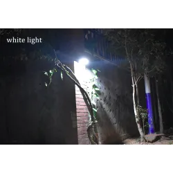 Solar powered wall light light - waterproof lamp - motion sensor - 48 LEDStreet lighting