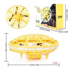Mini UFO drone - hand sensing infrared - flying electric toyDrones