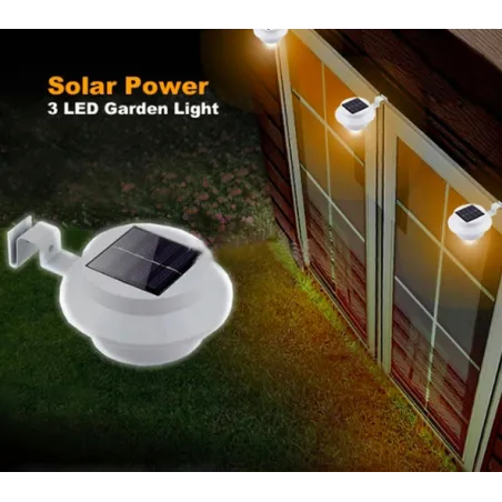 Lampa ogrodowa zasilana energią słoneczną - LED - wodoodpornaSolar lighting