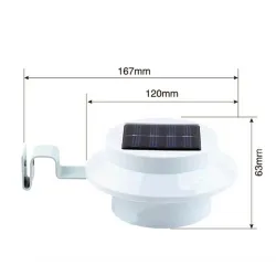 Lampa ogrodowa zasilana energią słoneczną - LED - wodoodpornaSolar lighting