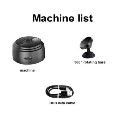 A9 - mini camera - wireless - voice recorder - night vision - IP - WiFi - HD 1080PSecurity cameras
