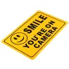Vinyl warning sticker - Smile You're On CameraSecurity cameras