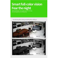Wireless camera - baby monitor - auto tracking - two way audio - 5G IP - WiFi - 720PSecurity cameras