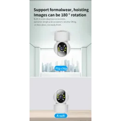 Wireless camera - baby monitor - auto tracking - two way audio - 5G IP - WiFi - 720PSecurity cameras
