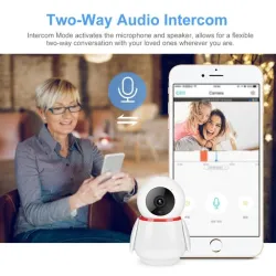 CCTV wireless IP camera - baby monitor - auto tracking - night vision - 720P - WiFiSecurity cameras