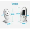 VB601- video baby monitor - wireless camera - two-way talk - night vision - LCDSecurity cameras