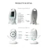 VB601- video baby monitor - wireless camera - two-way talk - night vision - LCDSecurity cameras
