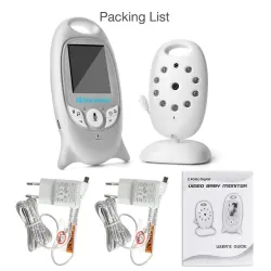 VB601- video baby monitor - wireless camera - two-way talk - night vision - LCDSecurity cameras