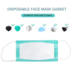 Replaceable face mask filter - filter padMouth masks