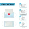Replaceable face mask filter - filter padMouth masks
