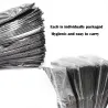 Protective face / mouth masks - disposable - 4-layer - black - 50 piecesMouth masks