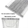 Protective face / mouth masks - disposable - 4-layer - black - 50 piecesMouth masks