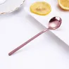 Round stainless steel long teaspoon - 13cmCutlery