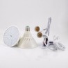 Plant grow lamp - dual head - hydroponic - full spectrum - with desk clip - 290 LED - E27Grow Lights