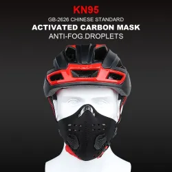Protective face / mouth mask - KN95 - with PM25 filter - air valve - anti bacterialMouth masks