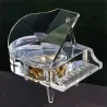 Crystal piano - music boxValentine's day
