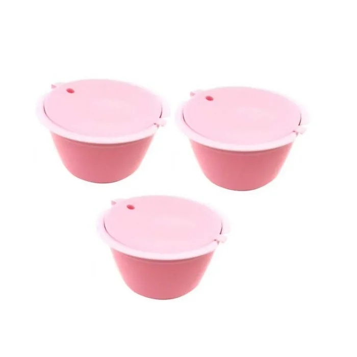 Plastic coffee capsules - refillable - for Dolce Gusto - 3 piecesCoffee ware