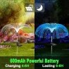 Solar garden light - waterproof - colorful fiber optic jellyfishSolar lighting