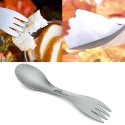 2 in 1 camping cutlery - spoon / forkSurvival tools