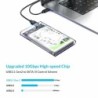 ORICO - 2.5inch - transparent HDD case - with cable - SATA to USB3.0HDD case