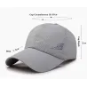 Summer baseball cap - with mesh - unisexHats & Caps