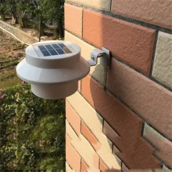 Solar garden / fence light - waterproof lamp - 3 LEDSolar lighting