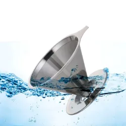 Stainless steel coffee filter - reusable mesh basketCoffee filters
