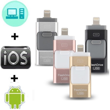 Dual purpose OTG micro flash drive - USB 3.0 - for iPhone / AndroidAccessories