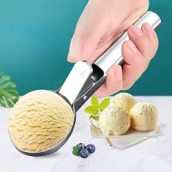 Multifunction ice cream scoop - stainless steelCutlery