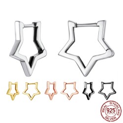 Star shaped earrings - 925 sterling silverEarrings