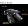 LED solar lamp - PIR motion sensor - dual head spotlight - waterproof wall lightSolar lighting