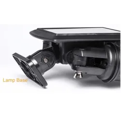 LED solar lamp - PIR motion sensor - dual head spotlight - waterproof wall lightSolar lighting