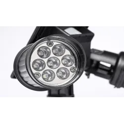 LED solar lamp - PIR motion sensor - dual head spotlight - waterproof wall lightSolar lighting