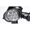 LED solar lamp - PIR motion sensor - dual head spotlight - waterproof wall lightSolar lighting
