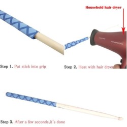 Drum stick grips - anti-slip tape - 2 piecesDrums