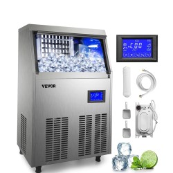 Professional ice cube maker - electric machine - auto cleaningKitchen