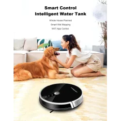 LIECTROUX C30B - 4000pa - robot - vacuum cleaner - 2D map navigation - WiFi - water tankRobot vacuum cleaner