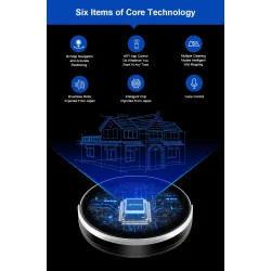 LIECTROUX C30B - 4000pa - robot - vacuum cleaner - 2D map navigation - WiFi - water tankRobot vacuum cleaner