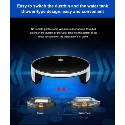 LIECTROUX C30B - 4000pa - robot - vacuum cleaner - 2D map navigation - WiFi - water tankRobot vacuum cleaner