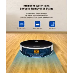 LIECTROUX C30B - 4000pa - robot - vacuum cleaner - 2D map navigation - WiFi - water tankRobot vacuum cleaner