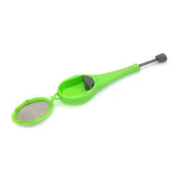 Reusable tea infuser - strainer - built-in plungerTea infusers